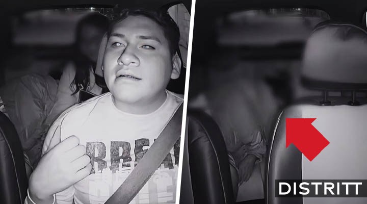 Mujer abandona a su amiga ebria en un taxi por dormirse