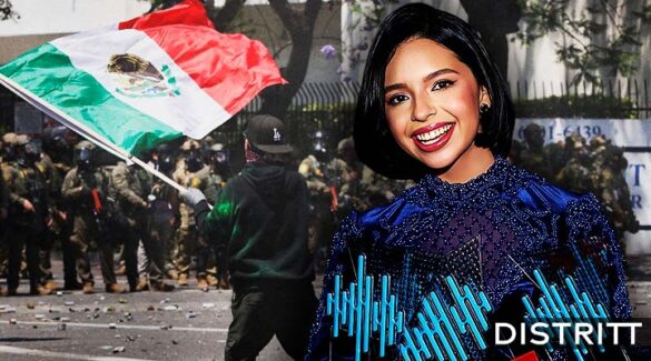 Ángela Aguilar minimiza redadas contra migrantes en EU