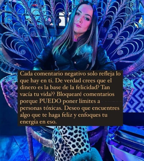 Esposa del Escorpión Dorado reacciona a dichos de Fabiola
