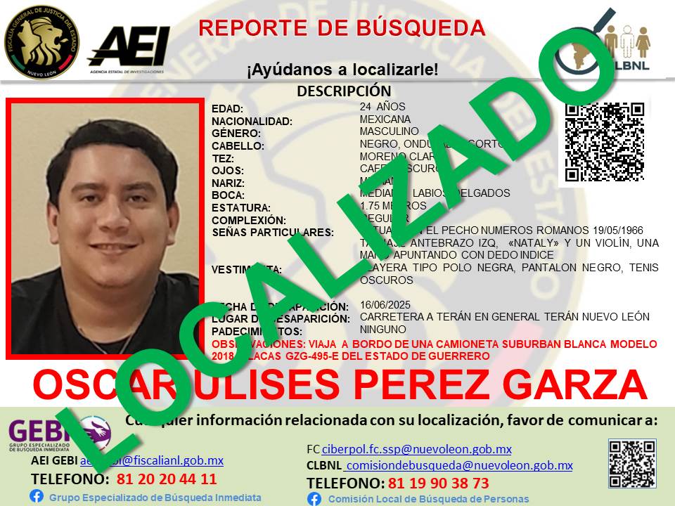 Encuentran a Los Juniors de Monterrey