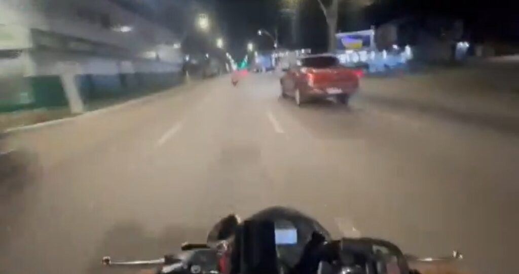 Motociclista chocó por exceso de velocidad
