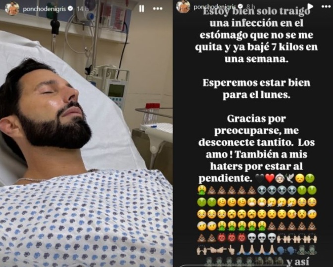 ¿Por qué hospitalizaron a Poncho de Nigris?