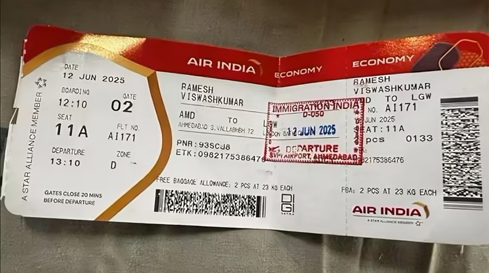 ¿Qué se sabe del único sobreviviente del Air India?