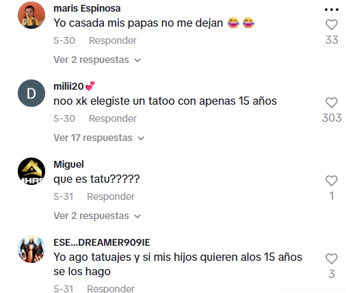 Video de quinceañera que se tatuó en plena fiesta divide opiniones