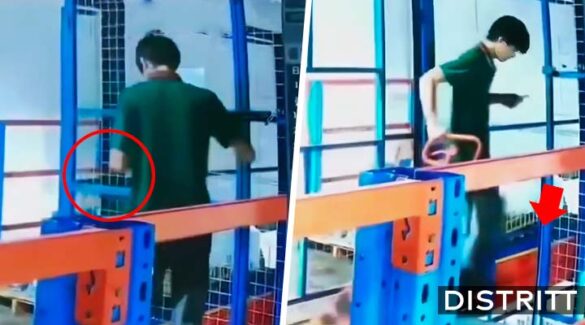 Trabajador pide elevador y cae al vacío por mirar su celular