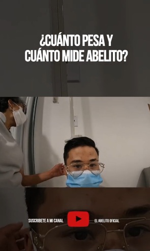 ¿Cuánto mide Abelito?