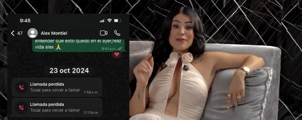 Fabiola Martínez cumple y exhibe audios de Alex Montiel