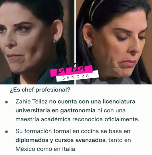 ¿Qué estudió Zahie Téllez?