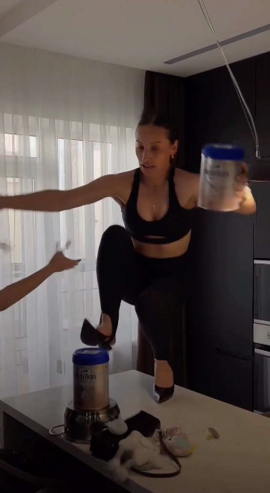Influencer se fractura columna tras reto de stiletto