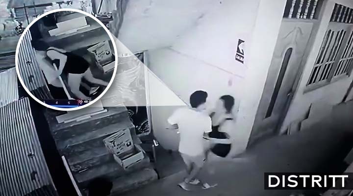 Jóvenes caen desde el sengundo piso tras discusión |VIDEO