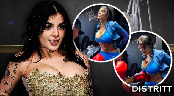 Karely Ruiz presume riguroso entrenamiento de box |VIDEO