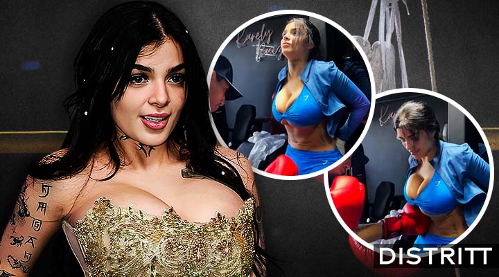 Karely Ruiz presume riguroso entrenamiento de box |VIDEO