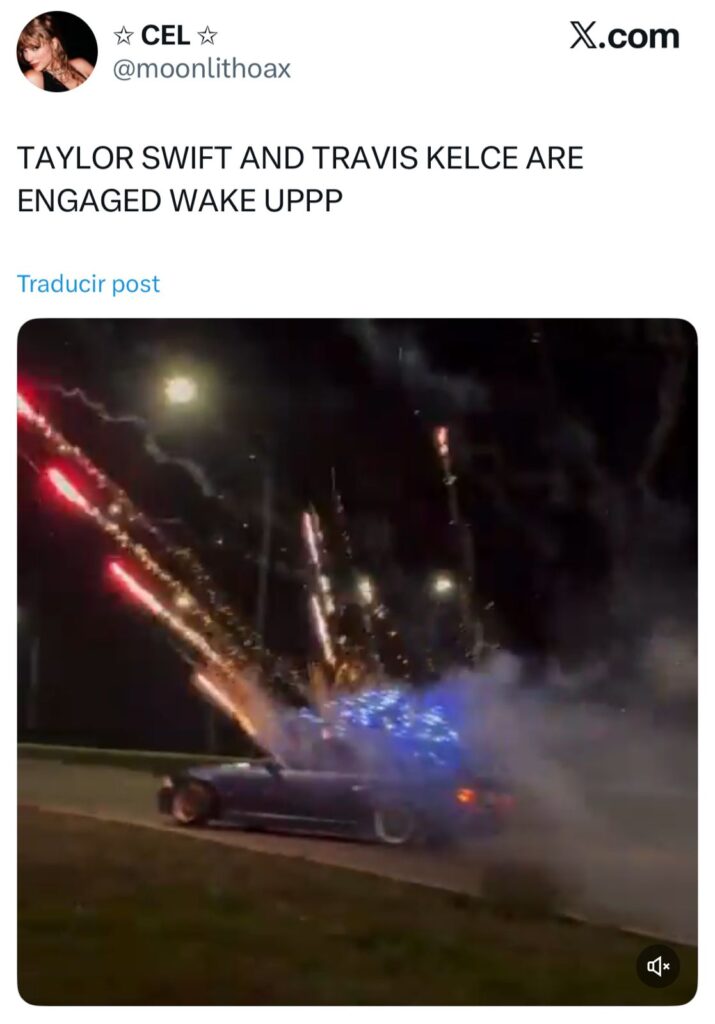 Memes del compromiso de Taylor Swift y Travis Kelce