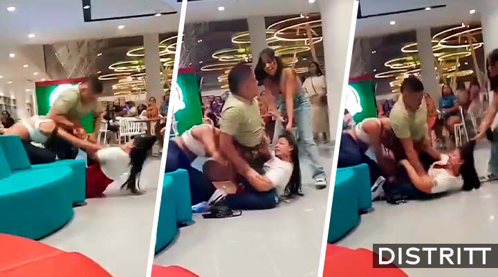 Mujer descubre infidelidad y enfrenta a amante