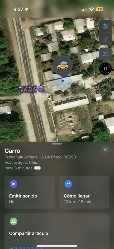 Mujer descubre infidelidad de su esposo con ayuda de un GPS