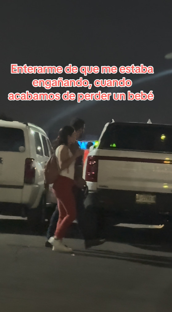 Mujer descubre infidelidad de su esposo y lo confronta