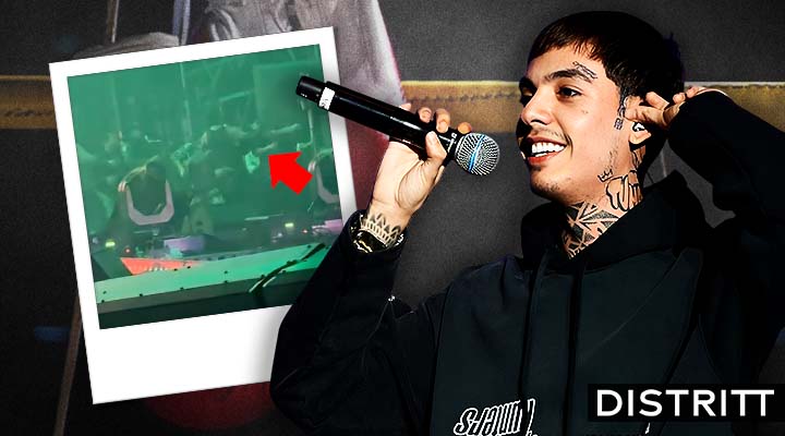 Natanael Cano golpea a su DJ en pleno festival