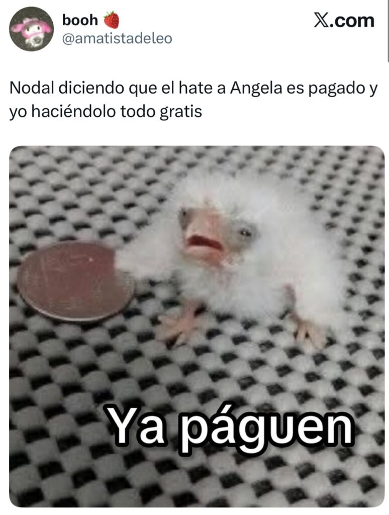 Memes contra Nodal y Ángela