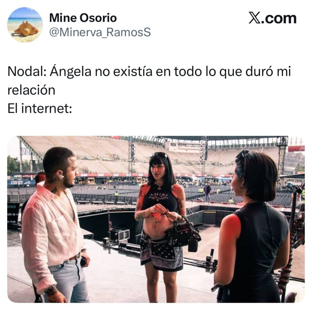 Memes contra Nodal y Ángela