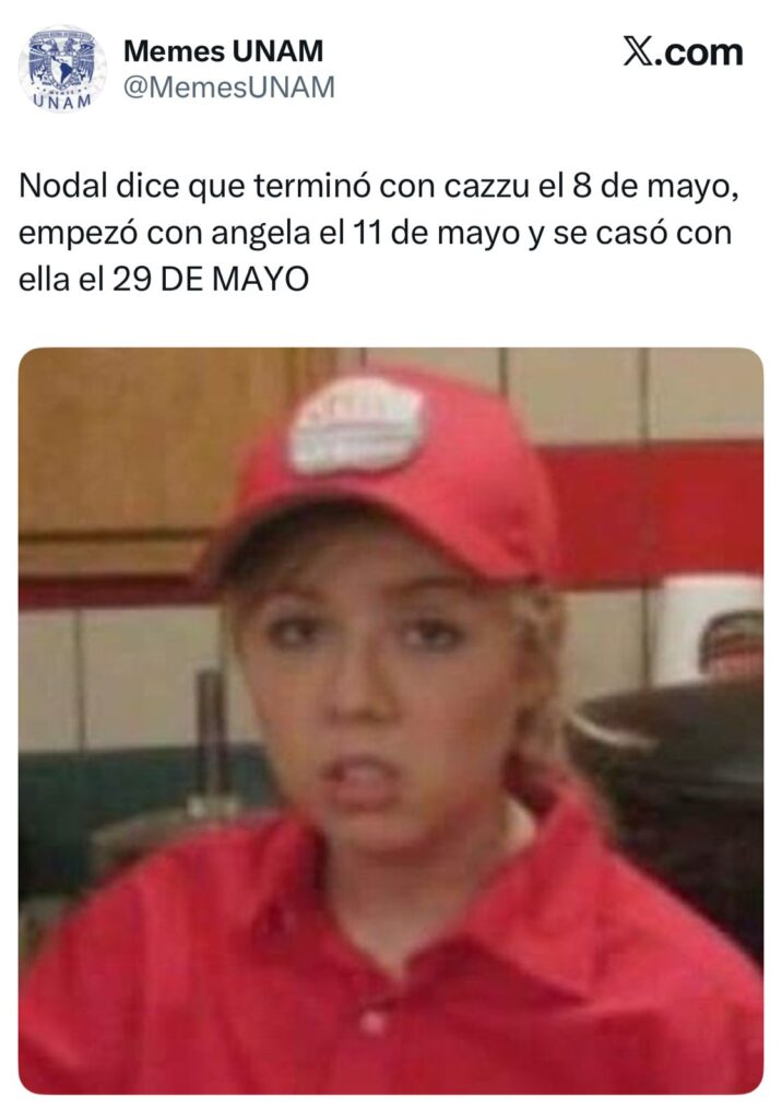 Memes contra Nodal y Ángela