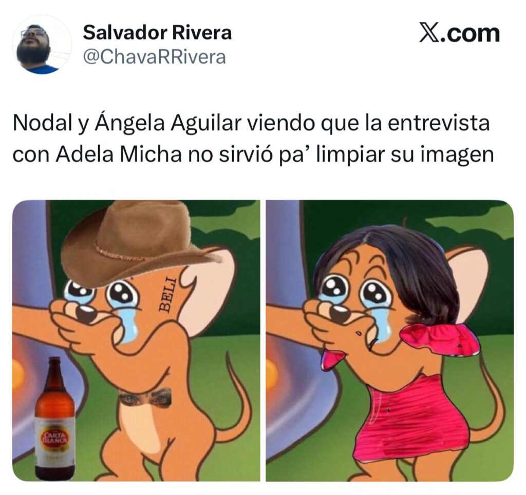 Memes contra Nodal y Ángela