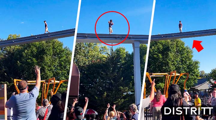 Pensilvania. Rescatan a niño que caminaba en juego mecánico