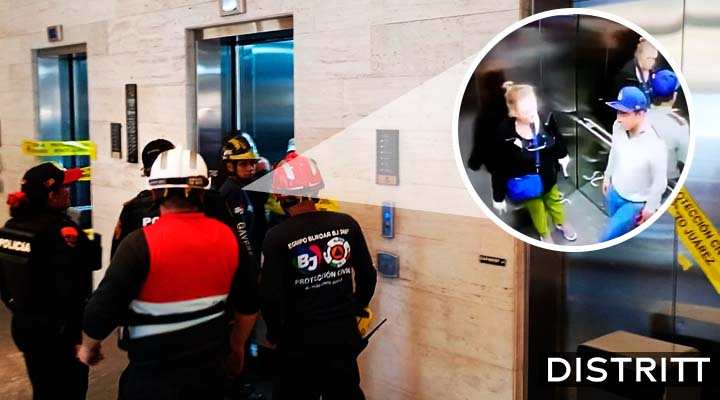 ¿Qué pasó dentro del elevador que cayó en Plaza Mitikah?