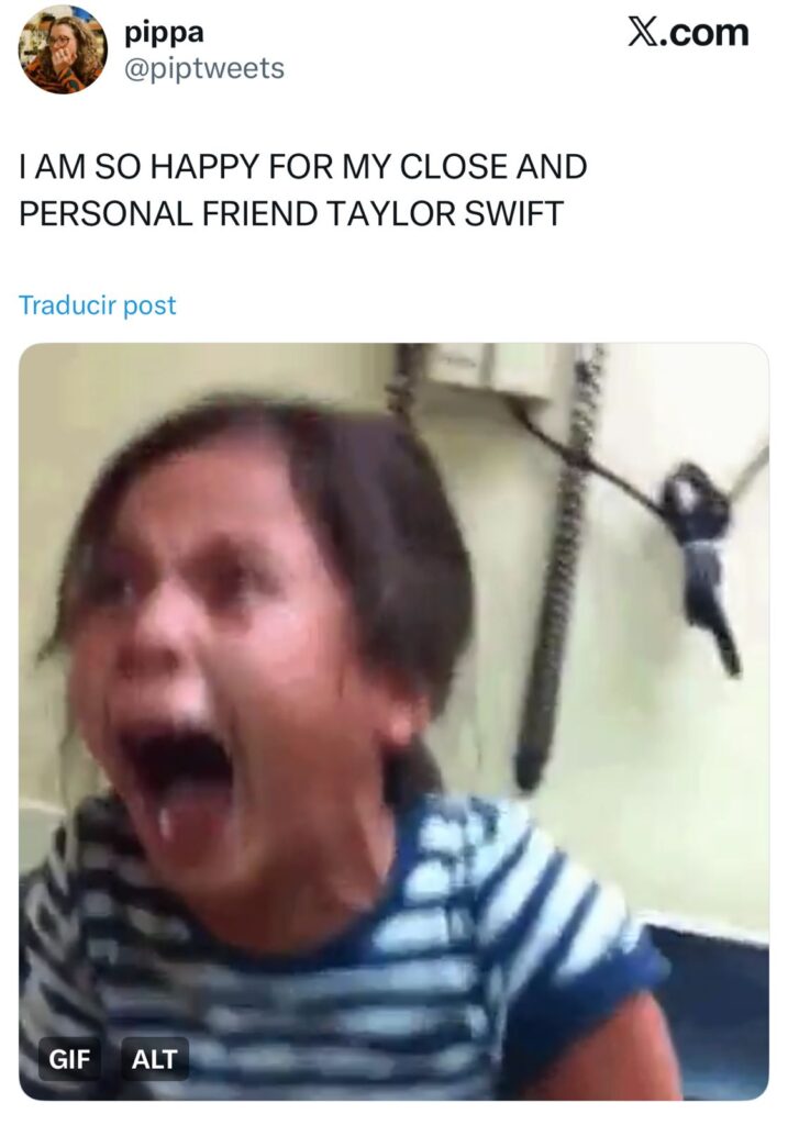 Así reaccionaron al compromiso de Taylor Swift y Travis Kelce