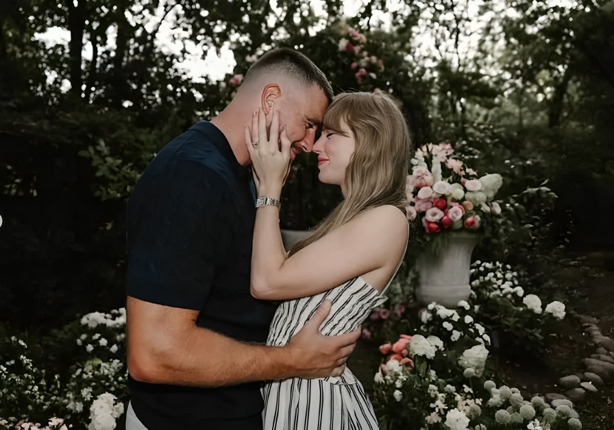 Taylor Swift y Travis Kelce compromiso
