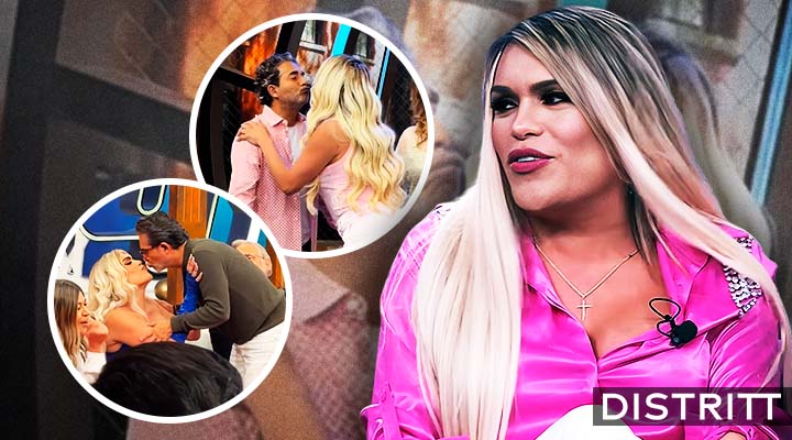Wendy Guevara y Raúl Araiza se besan en programa