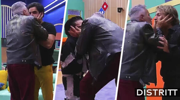 Alexis Ayala besa a todos los hombres de LCDLF; así reaccionaron |VIDEO