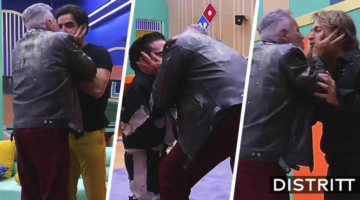 Alexis Ayala besa a todos los hombres de LCDLF; así reaccionaron |VIDEO
