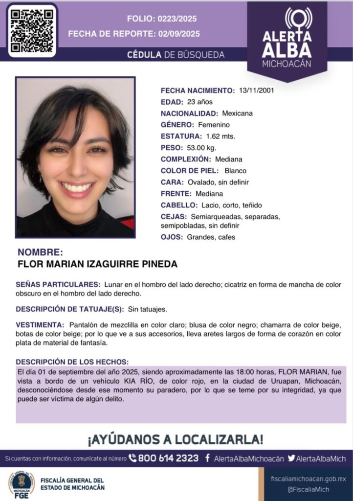 Caso Marian Izaguirre, cronología