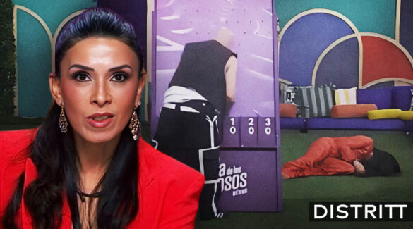Dalílah Polanco sufre caída durante reto en LCDLF |VIDEO