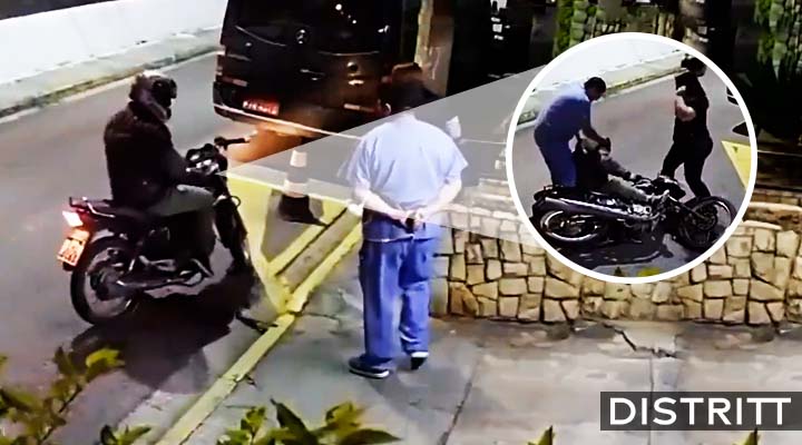 Ladrón intenta asaltar a pareja y víctimas lo someten |VIDEO