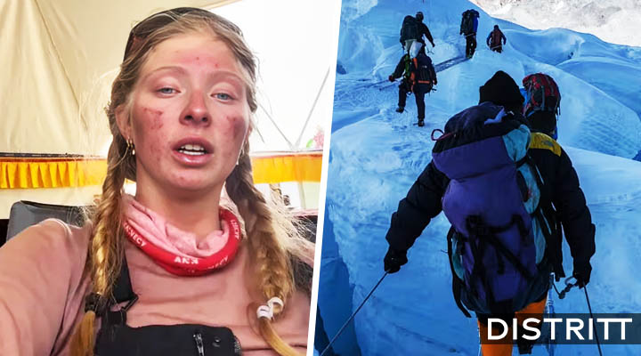 Mujer escala el Monte Everest y regresa con graves daños