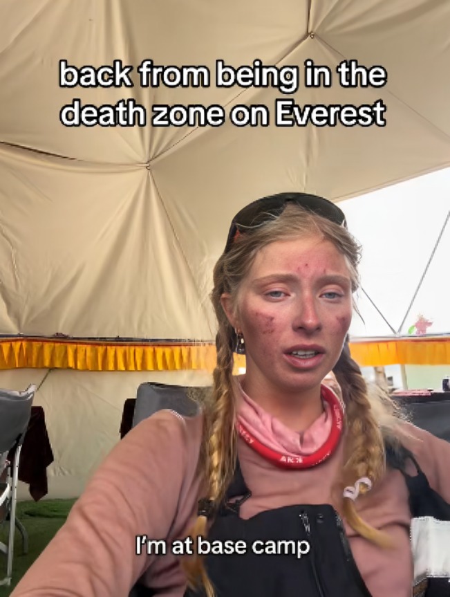 Mujer evela su experiencia tras subir el Monte Everest