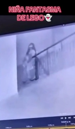 Captan a niña fantasma en una fábrica