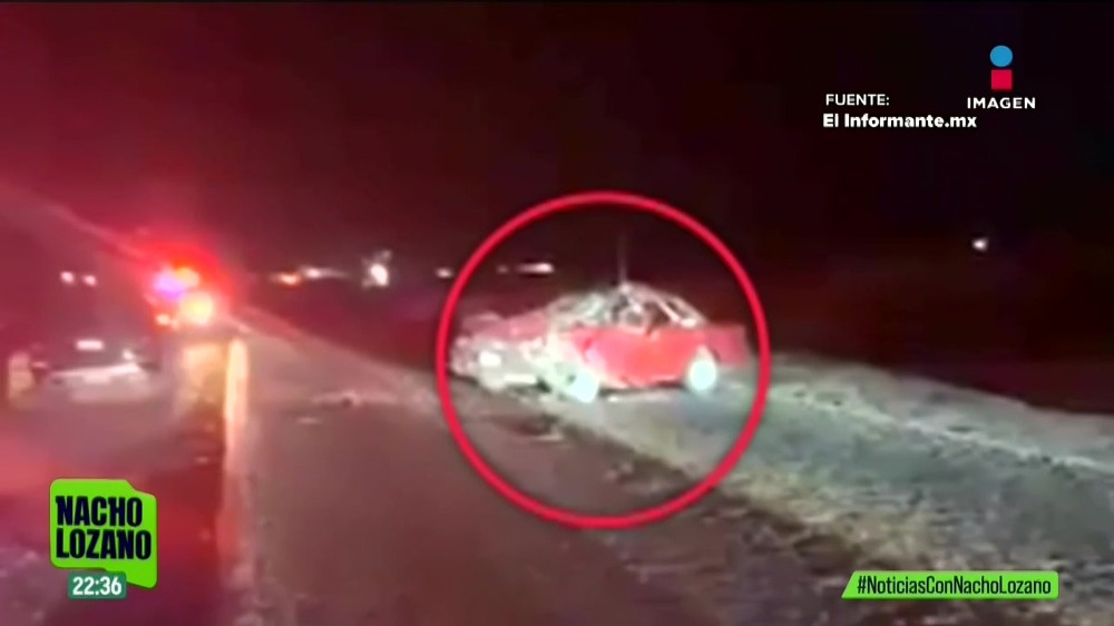 Reportero descubre que víctimas de accidente son sus hijos