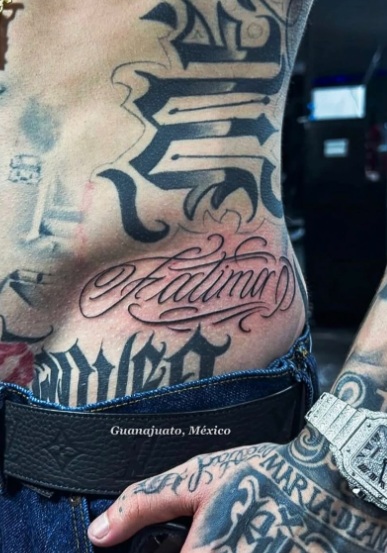 Nuevo tatuaje de Santa Fe Klan