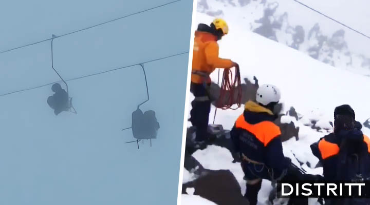 Teleférico se desploma tras ruptura de cable en Rusia |VIDEO
