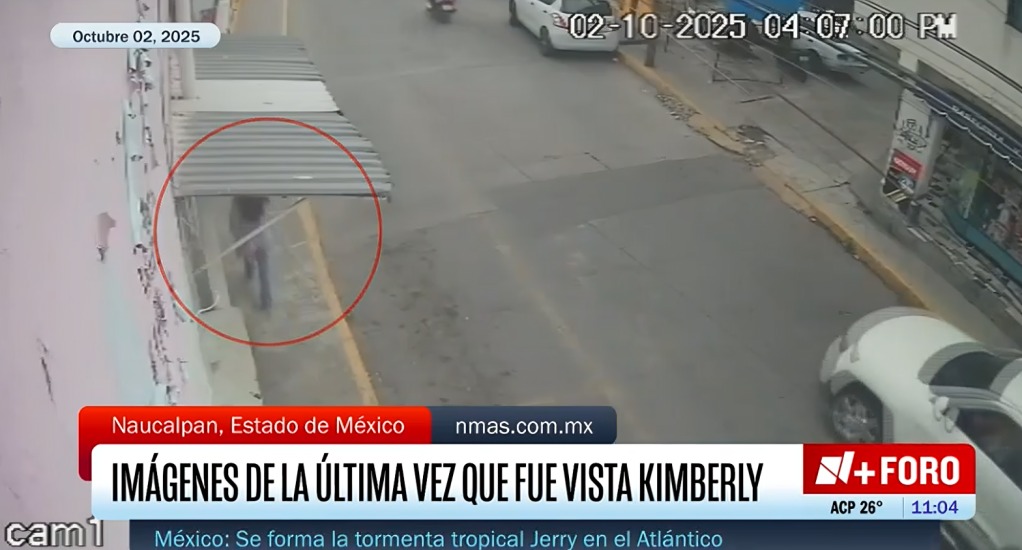 Difunden videos sobre el trayecto de Kimberly Moya