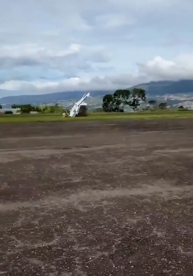 Avioneta se estrella