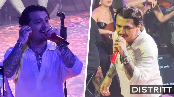 Christian Nodal insulta a Pepe Aguilar en concierto |VIDEO