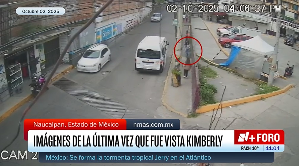 Difunden clips del trayecto de Kimberly Moya
