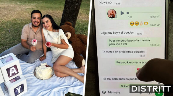 Joven exhibe a su novio por engañarla durante su embarazo