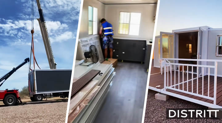 Mexicana compra casa prefabricada en AliExpress; así luce