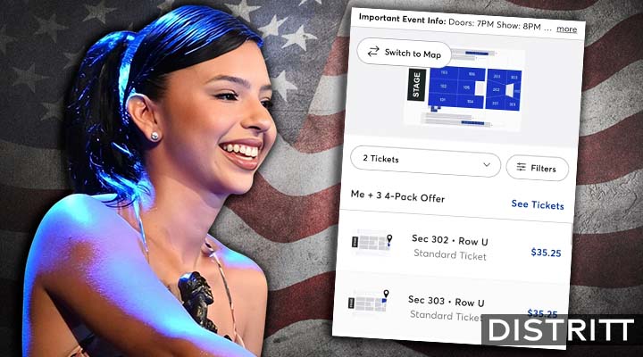 Ángela Aguilar remata boletos de su gira en Estados Unidos
