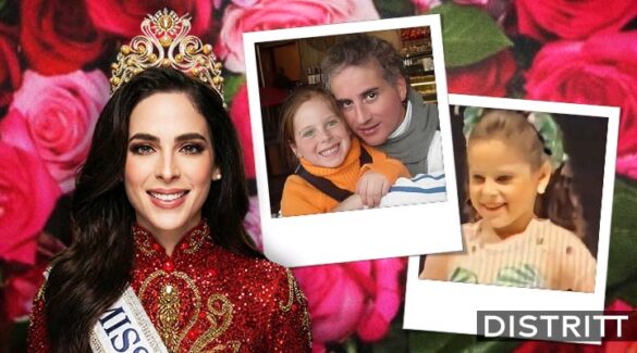 Así lucía Fátima Bosch en su primer certamen infantil