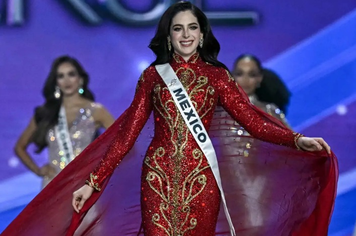 Fátima Bosch reacciona a su triunfo en Miss Universo 2025
